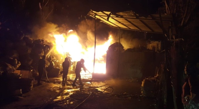 Bursa itfaiyesi ocak ayında bin 249 olaya müdahale etti