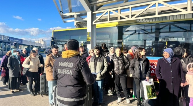 Bursa'da narkotik polisleri farkındalık eğitimi gerçekleştirdi