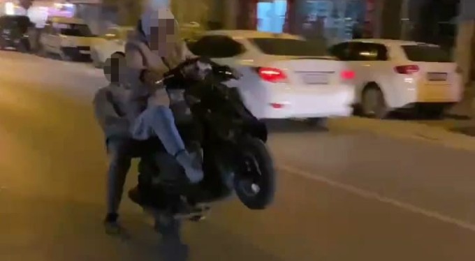 Bursa'da motosiklet sürücüsünün ölümle imtihanı