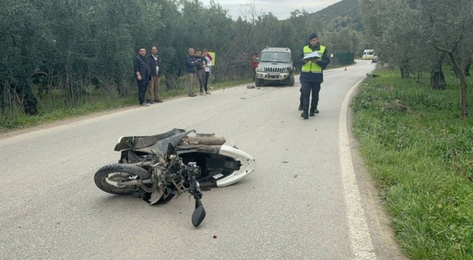 Bursa'da cipe çarpan motosikletli hayatını kaybetti!