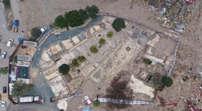 Antakya Ulu Cami'de enkaz kaldırıldı