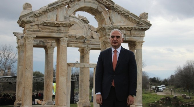 Kültür ve Turizm Bakanı Ersoy: "Aphrodisias projelerine 1 milyar 750 milyon bütçe ayırdık"