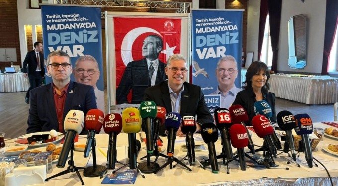 CHP Mudanya Adayı Deniz Dalgıç projelerini açıkladı