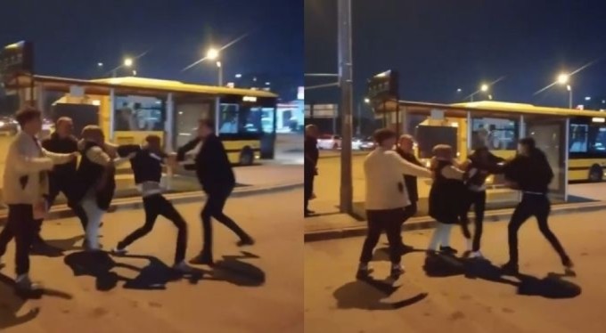 Bursa'da otobüs şoförüyle yolcu birbirine girdi!