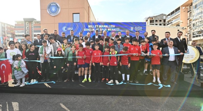 Bursalı gençler için bir tesis daha