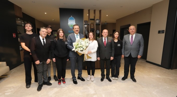 Bursa Ticaret Borsası, TOBB Başkanı Rifat Hisarcıklıoğlu'nu ağırladı