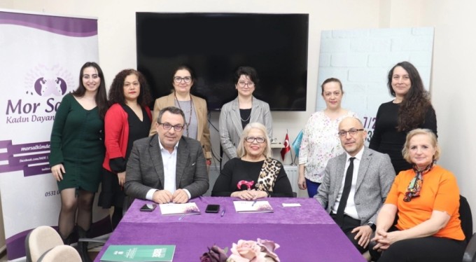 NOSAB ve Mor Salkım, kadına şiddete "dur!" diyecek