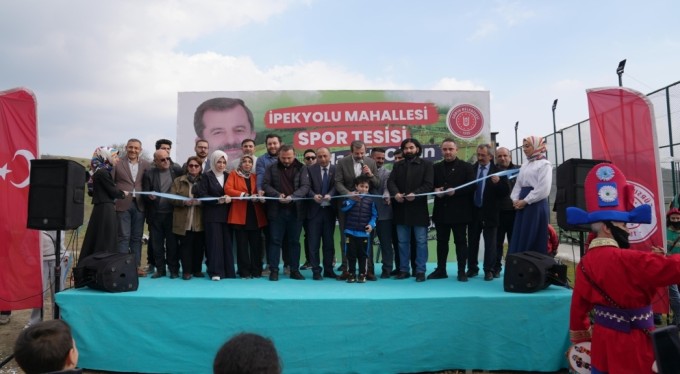 Gürsu İpek Yolu Mahallesi'ne yeni spor tesisi