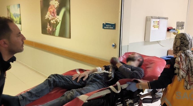 Bursa'da evinde tadilat yaparken elini spiral makinesine kaptırdı saplandı