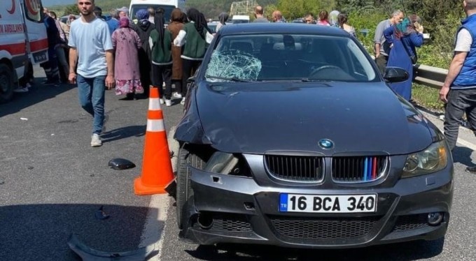 Bursa'da feci kaza! 2 ağır yaralı