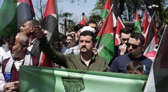 Bursa'da Gazze'de hayatını kaybedenler için gıyabi cenaze namazı kılındı