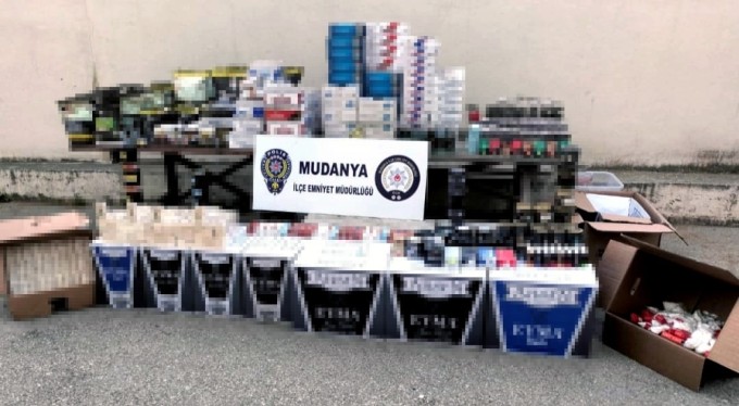 Bursa'da kaçak sigara ve tütün ticaretine geçit yok