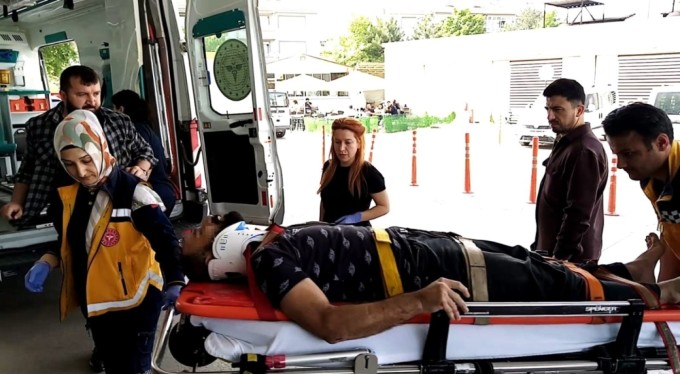 Bursa'da polisten kaçan şüpheli 6 metre yüksekten düşünce ağır yaralandı
