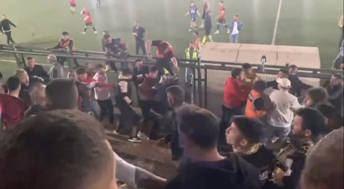 Bursa'da futbol turnuvasındaki bıçaklı kavga!