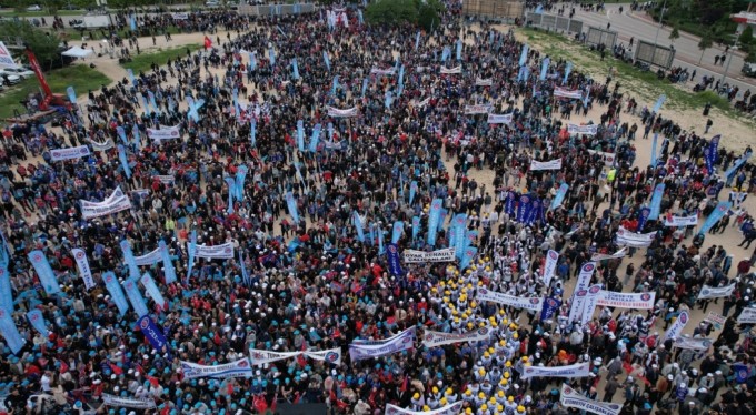 Bursa'da 1 Mayıs coşkusu