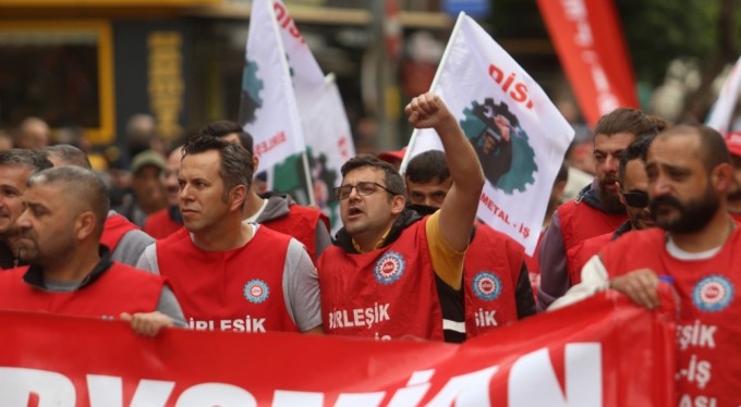 Bursa'da 1 Mayıs coşkusu yaşandı