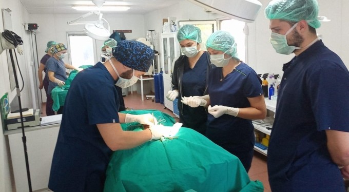 Geleceğin veteriner hekimlerine uygulamalı eğitim