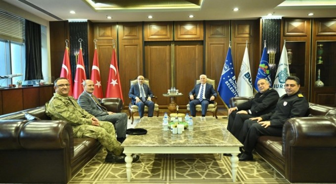 Bursa Valisi'nden Başkan Bozbey'e ziyaret
