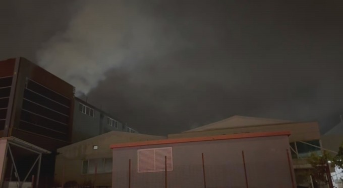 Bursa'da iplik fabrikasında çıkan yangın büyümeden söndürüldü