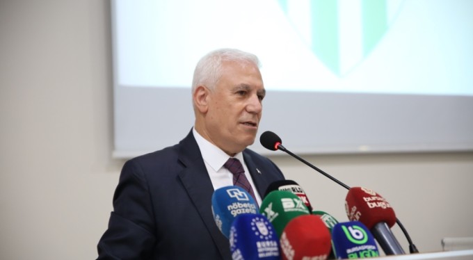Başkan Bozbey, "Yeni bir sistemle Bursaspor'u ayağa kaldırmalıyız"