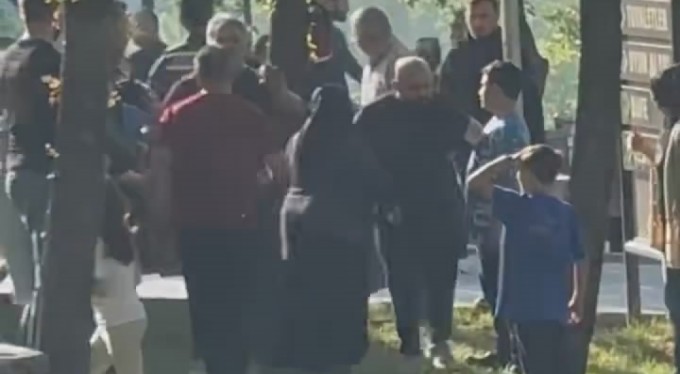 Bursa'da piknik alanında satırlı masa kavgası