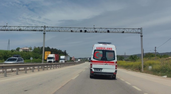 Bursa'da 112 ambulanslarına EDS'den radar cezası şoku