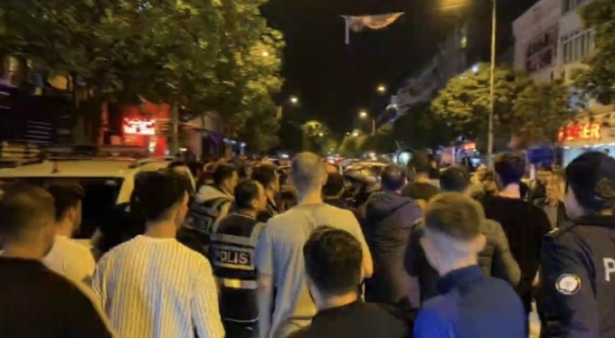 Bursa'da derbi sonrası ortalık savaş alanına döndü
