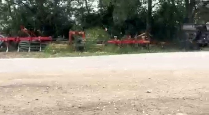 Bursa'da dolu yağışı üreticileri korkuttu