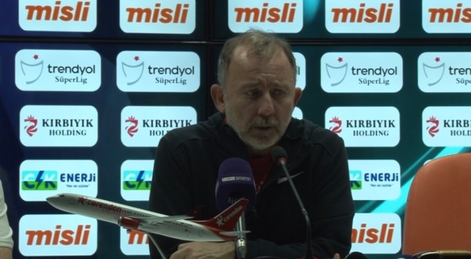 Sergen Yalçın: "Bugün itibarıyla takımdan ayrılıyoruz"