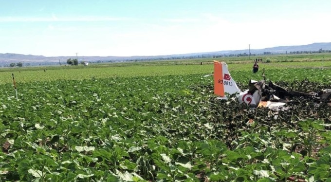 Eğitim uçağı düştü! 2 pilot şehit