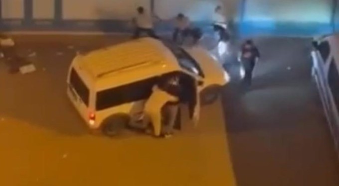 Bursa'da olaylı gece! Önce kaçmaya çalıştı, ardından kavga ettiği kişileri ezmeye kalktı