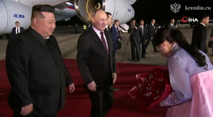 Putin, 24 yıl sonra ilk kez Kuzey Kore'de
