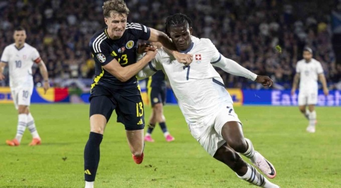 EURO 2024: İskoçya: 1 - İsviçre: 1
