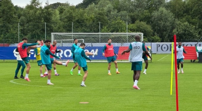 Portekiz, Türkiye maçının hazırlıklarını sürdürdü