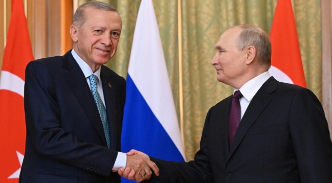 Cumhurbaşkanı Erdoğan, Rusya Devlet Başkanı Putin ile görüştü