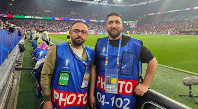 Bursalı gazeteciler EURO 2024'te