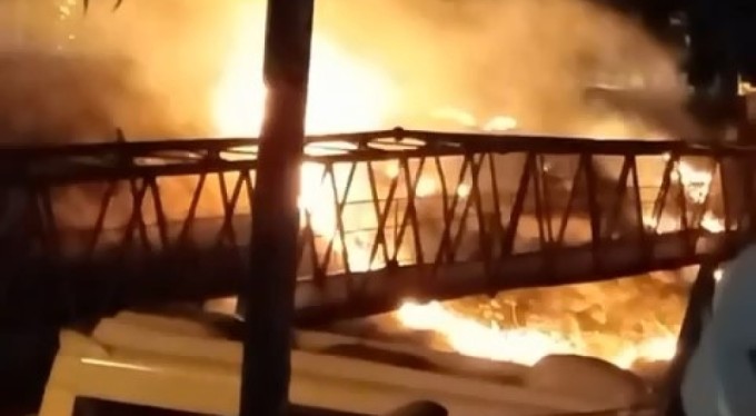 Bursa'da çocukların attıkları torpil yangın çıkardı, facia ucuz atlatıldı