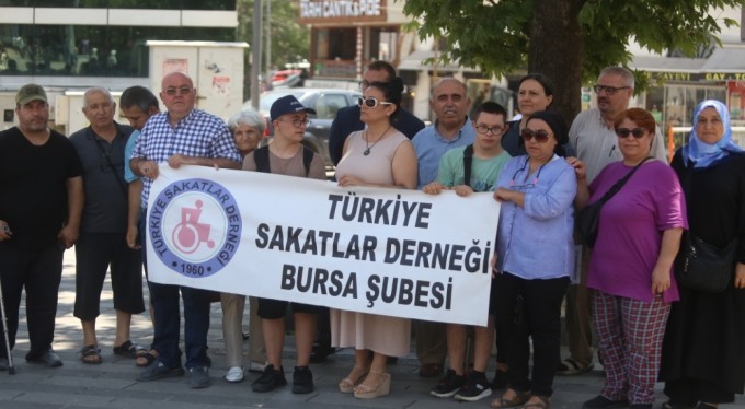 Bursa'da engellilere yönelik ÖTV düzenlemesi iddiasına tepki