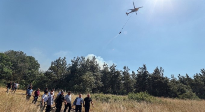 Bursa Valisi Demirtaş: "Yangın kısmen kontrol altında"