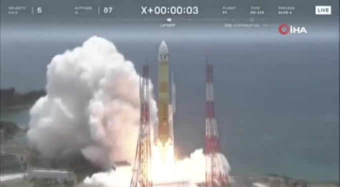 Japonya DAICHI-4 gözlem uydusunu yörüngeye gönderdi