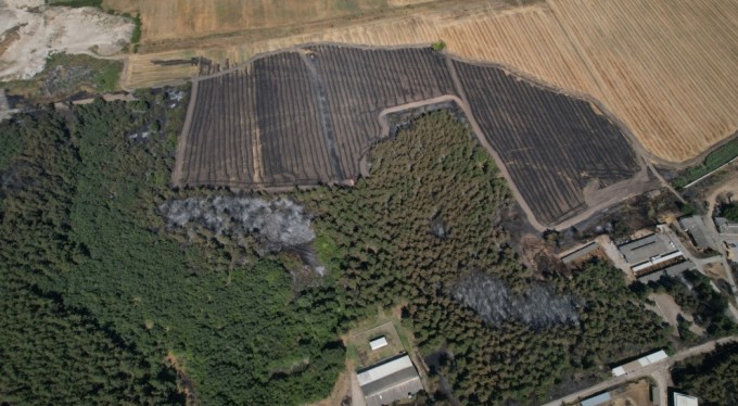 Uludağ Üniversitesi'ndeki yangının hasarı ortaya çıktı: 897 dekar orman ve biçilmiş alan küle döndü