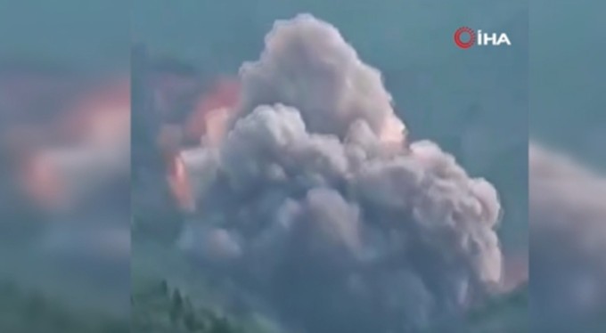 Çin'de roket denemesi patlamayla son buldu