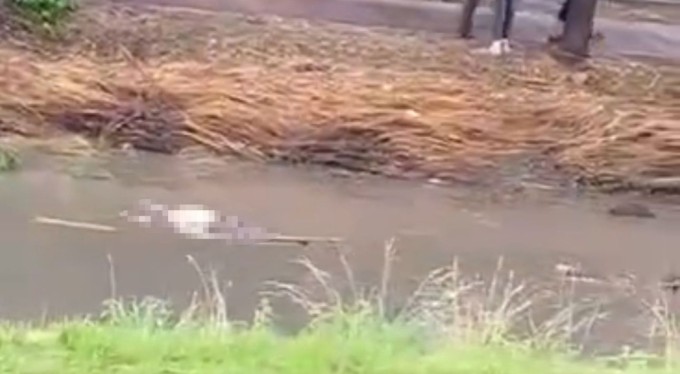 Bursa'da yağmur sularının yükselttiği derede erkek cesedi bulundu.