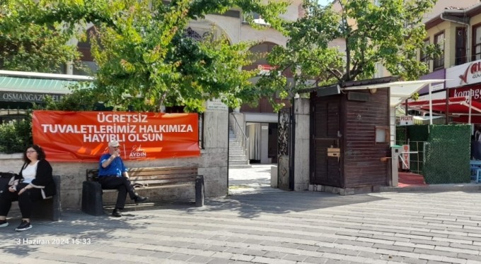 Osmangazi'de ücretsiz tuvaletler ikinci kez yargıya takıldı