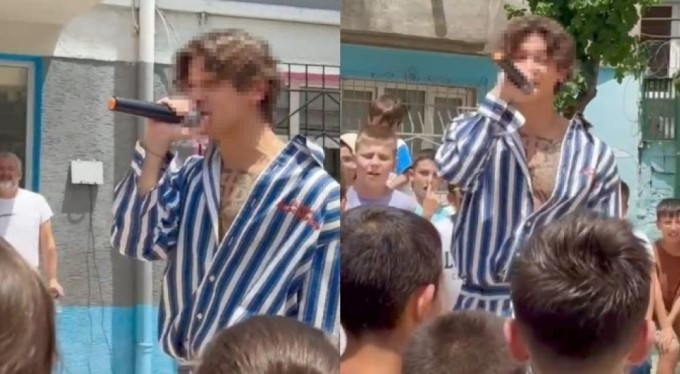 Bursa'da okulda skandal konser: Valilik soruşturma başlattı