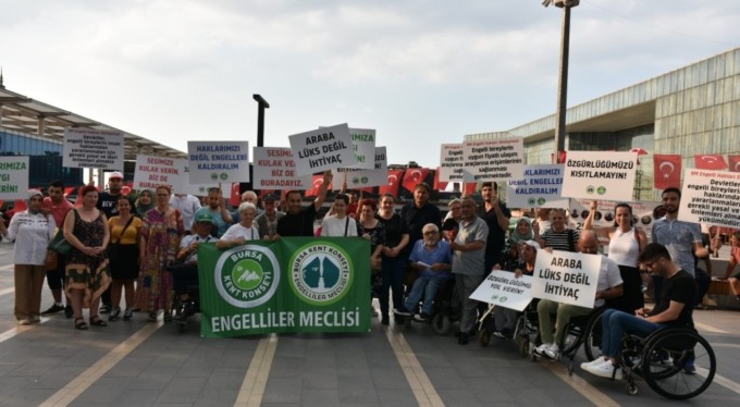Bursa Kent Konseyi Engelliler Meclisi'nden 'ÖTV' çağrısı