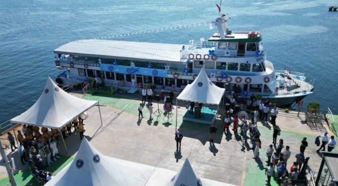 Bursa'da artık denizden de ulaşım var