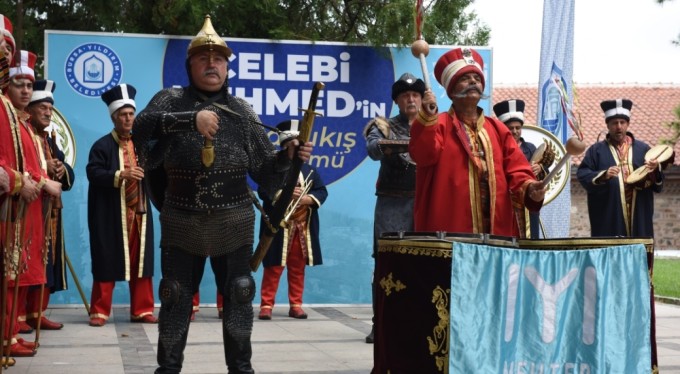 Çelebi Mehmet, Yıldırım'da anıldı