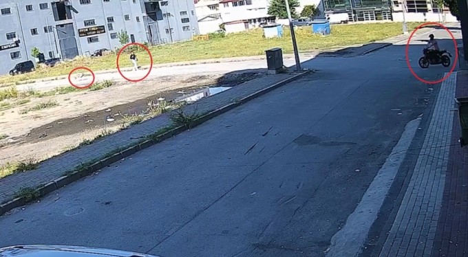 Bursa'da sokak köpeğinin saldırısından kadını kurtardı