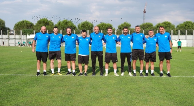 Bursaspor'da Pablo Martin Batalla'nın ekibi belli oldu